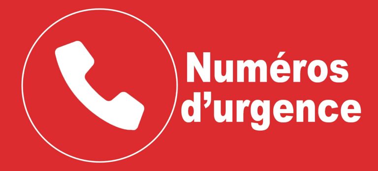 Numéros d&rsquo;Urgence